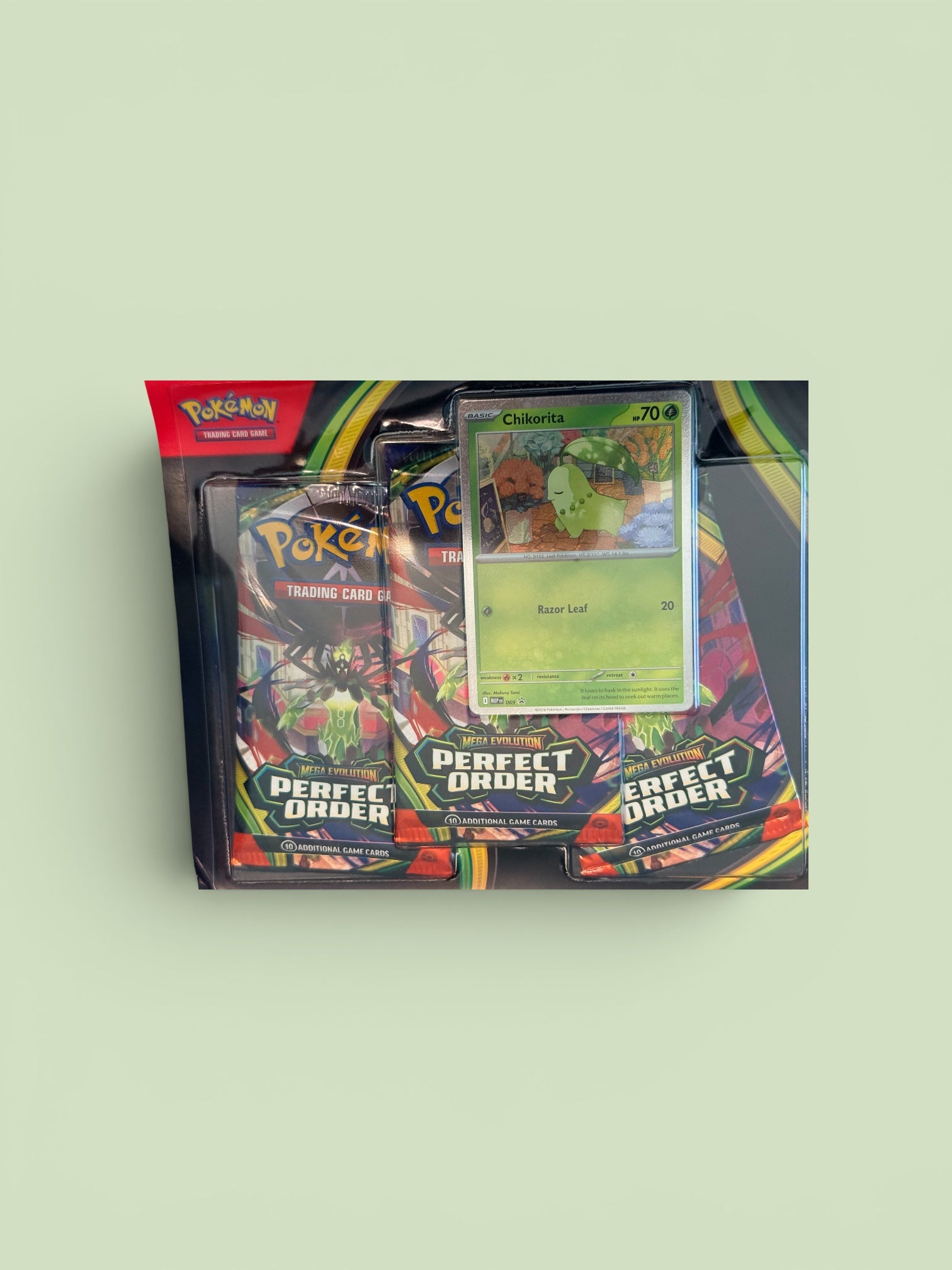 Mega Evolution Perfect Order TCG-Chikorita