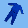 Blue pant/shirt set
