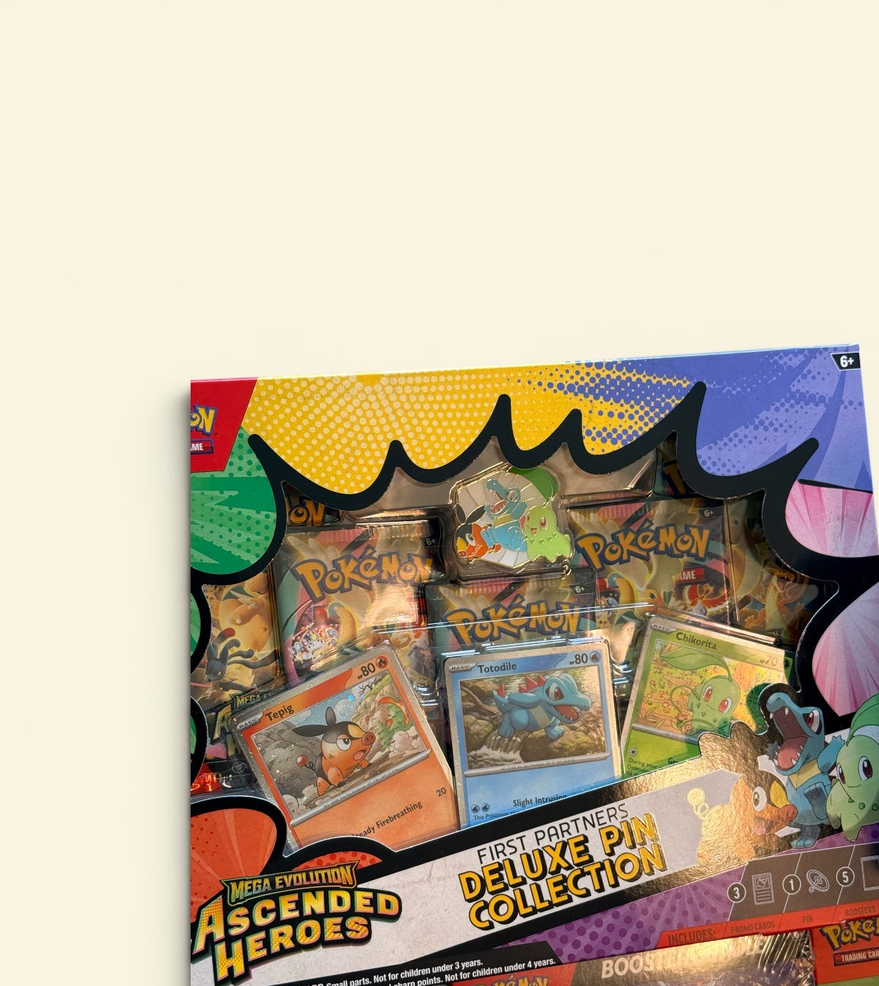 Mega Evolutions Ascended Heroes First Partners Deluxe Pin Collection