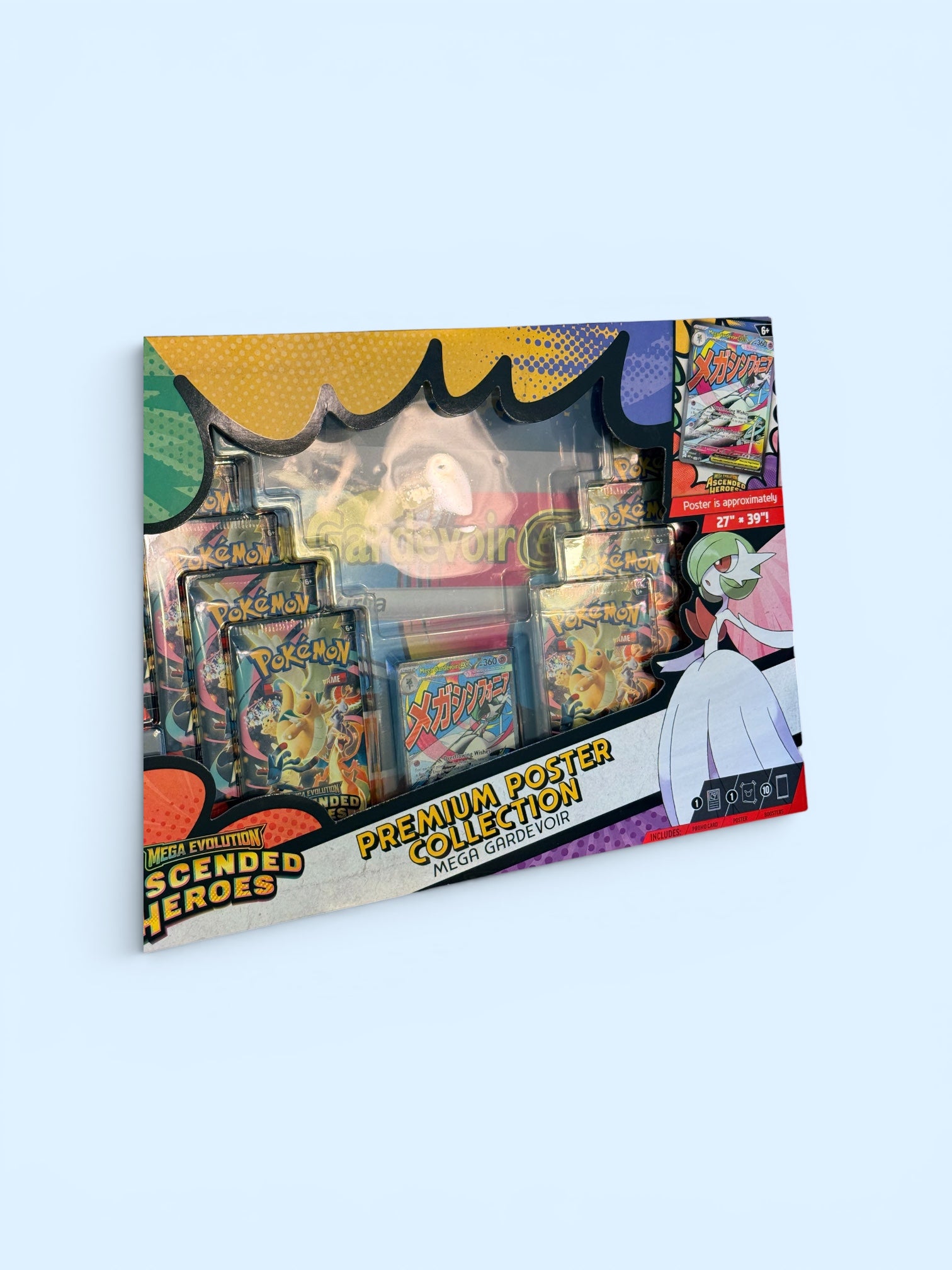 Mega Evolutions Ascended Heroes Premium Poster Collection-Mega Gardevoir