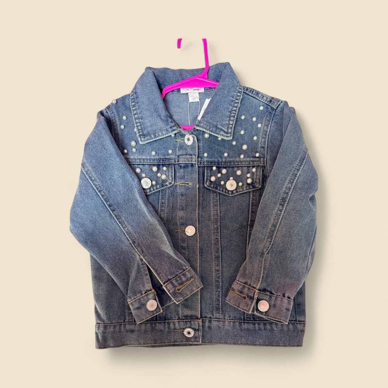 Jean Jacketw/pearls